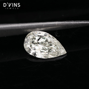 Diamants de laboratoire D'vins Jewels Laboratory 1ct 5ct couleur E, taille poire, cultivés en laboratoire CVD HPHT, en vrac pour la fabrication de bijoux - Product Image 4