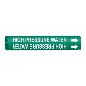 Marcador de Tuberías de Alta Presión Brady, Flexible, para Identificación de Tuberías en Interiores y Exteriores - Product Image 2