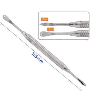 Stainless Steel Dental Periosteal Elevator Kit 10 Pcs Double-Ended Surgical <b>Instruments</b> for Implant Periodontal By Grip Surgical - Product Image 5