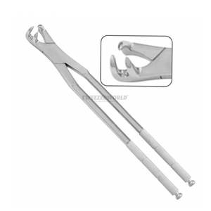 Outil dentaire vétérinaire manuel en acier inoxydable de haute qualité pour la chirurgie buccale des chevaux, forceps pour l'extraction des molaires, toutes tailles - Product Image 6