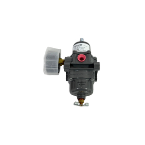 วาล์วลดแรงดันแบบใช้แรงดันโดยตรง Fisher 67CFR-38 พร้อมตัวกรอง  ข้อต่อแก๊ส NPT ขนาดพอร์ต 1/4 NPT สำหรับหัวจ่ายลมและหัวฉีดลม - Product Image 1