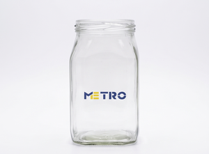 Tarro de Vidrio Premium de 100 Gramos para Miel, con Tapa Hermética, Apto para Alimentos, Natural, Orgánico, Contenedor de Almacenamiento para Uso en la Cocina del Hogar - Product Image 1