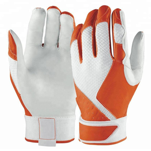 Guantes de Bateo Unisex de Diseño Clásico, Material de Cuero Genuino de Alta Calidad, Precio al por Mayor, Color Personalizado - Product Image 4