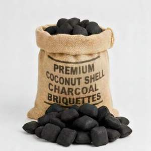 Charbon de coco 100% naturel en briquettes, forme oreiller, pour barbecue, sans fumée, faible teneur en cendres, fabricant - Product Image 4