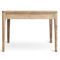 Ensemble de salle à manger d'extérieur au design contemporain avec structure en teck, matériau durable et écologique pour jardin et extérieur