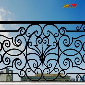 Custom Wrought <b>Iron</b> Balcony Railings With Artistic Handcrafted Design, Heavy-Duty Construction And Superior Outdoor Protection - Product Image 4
