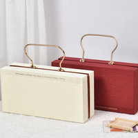 Boîte en papier de luxe portable gaufrée pour cadeaux de mariage de demoiselles d'honneur, avec fermeture magnétique, réutilisable, écologique et recyclable