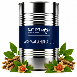 Huile pure d'Ashwagandha, bien-être à base de plantes, massage, aromathérapie, extrait botanique naturel de qualité supérieure, soin personnel, huile de relaxation - Product Image 5