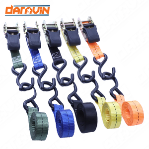 Sangle de tension robuste pour le transport de marchandises, 25 mm, avec crochets en S, fabriquée au Vietnam - Product Image 3