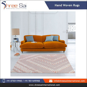 Alfombra de lana antideslizante de lujo más vendida, Alfombra de yute bordada a mano para interiores y exteriores, alta calidad para sala de estar - Product Image 2