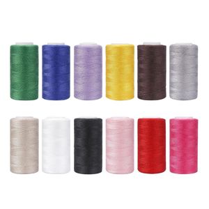Fils de polyester filés fantaisie de qualité supérieure pour le tricot/crochet et la broderie emballage en vrac à motif brut super doux - Product Image 5