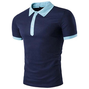 Chemises personnalisées pour hommes en toile, mélange polyester/coton, séchage rapide, manches courtes, motif uni, style décontracté, impression numérique - Product Image 2
