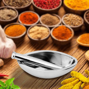 Herb & Spice Tools Kharal de acero inoxidable - Product Image 4