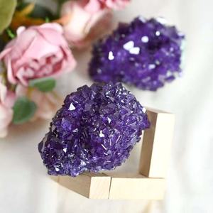 Wholesale Hot Selling Natural Stone Purple Fluorite <b>Raw</b> <b>Crystal</b> Natural Fluorite Rough for Meditation Gifts for Home Decoration - Product Image 4