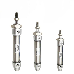 CDM2B มินิสแตนเลสสตีลกระบอกลมนิวเมติก CDM2B20-25 32 40 50 63 80 100 125 160 200 Z - Product Image 3