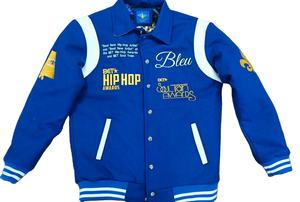 Chaqueta de cuero con bordado de logotipo personalizado OEM 2022 para hombre Vintage de lujo transpirable y de talla grande invierno con punto - Product Image 2