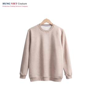 Streetwear de luxe hommes 100% coton Hip Hop pull diverses couleurs pull uni surdimensionné lourd Style décontracté - Product Image 5