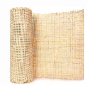 แผ่นม้วนตาข่ายหวายวัสดุธรรมชาติสำหรับตกแต่ง - Product Image 1