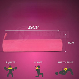 Almohadilla para barra de entrenamiento de fuerza, protección suave para el cuello para ejercicios de gimnasio, almohadilla para barra con ajuste seguro y cómodo - Product Image 2