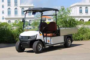 Voiturette <span class=keywords><strong>de</strong></span> <span class=keywords><strong>golf</strong></span> électrique certifiée CE avec châssis en aluminium OEM, batterie LiFePO4, logo personnalisé, 2 places, plateau <span class=keywords><strong>de</strong></span> chargement <span class=keywords><strong>de</strong></span> 500 kg, autonomie <span class=keywords><strong>de</strong></span> 60-80 km - Product Image 1