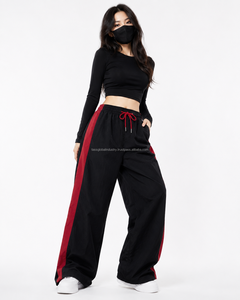 Ensemble de survêtement coupe-vent à jambes larges, ample, réfléchissant, personnalisé, OEM, vente en gros - Product Image 1