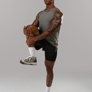 Camiseta Deportiva para Hombre, 100% Poliéster, Transpirable, Ecológica, de Secado Rápido, para Gimnasio, Fitness, Culturismo y Yoga - Product Image 1