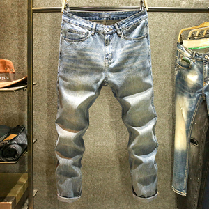 Nueva Chaqueta de Cuero y Mezclilla Alpha PVE-8476 de BEST ROCK INTERNATIONAL 2023 para Hombre, Estilo Casual, Color Sólido, Solapa, Cierre de un Solo Botón, Transpirable - Product Image 3