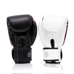 ถุงมือชกมวย Fairtex รุ่นใหม่ ผลิตตามสั่ง สำหรับมืออาชีพ MMA หนังแท้ ปรับแต่งได้ ขายส่ง ปิดแบบรัดข้อมือ ใช้ได้ทั้งชายและหญิง ระบายอากาศได้ดี - Product Image 4
