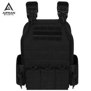 Chaleco Deportivo Multifuncional Aifran para Exteriores, Chaleco Utilitario de Poliéster Combinado con Cierre de Cremallera y Marco Ajustable - Product Image 4