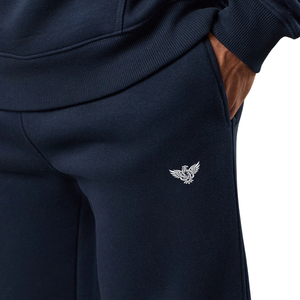 <b>Mens</b> Fleece Jogger Sweatpants Mid <b>Elastic</b> Gym Workout Running Fitness Training Casual Sports <b>Trousers</b> Soft Cotton Blend Colored - Product Image 5