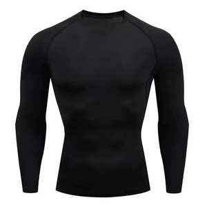 Premium Compression Fitness Rash Guard Long Sleeve Athletic Top for Men Women Breathable Eco-friendly Moisture Wicking - Product Image 2