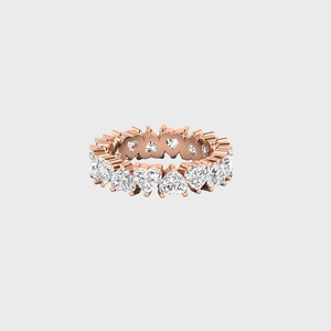 Anillo de Diamante Cultivado en Laboratorio de 4.80 CTW, Corte Brillante en Forma de Corazón, para Mujer, Plata de Ley 925, Color E F, Claridad VS VVS, Joyería de Lujo, Regalo - Product Image 6