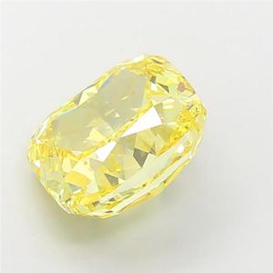 Diamant de laboratoire jaune vif exclusif et luxueux, 4,60 carats, VS1, taille excellente, certifié IGI, pour joaillerie fine. - Product Image 2