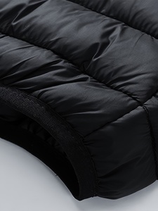 Veste matelassée pour homme, chaude, légère, à capuche, pour l'extérieur, décontractée, pour l'hiver - Product Image 3