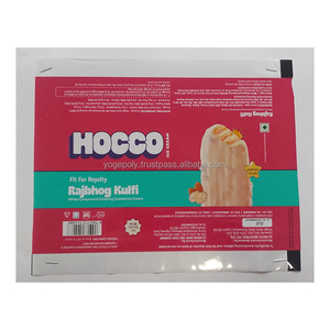 Exportador Líder de Bolsas de Embalaje con Sellado Central Impresas en Huecograbado Personalizadas Multicolores de Calidad Superior para Helados - Product Image 1