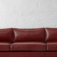Berry Red Chesterfield Leder Wohnzimmer Mehrsitzer Sofa Holzsofa & Erschwing liche Bar Sofa Wohnzimmer Tages bett Wohn möbel