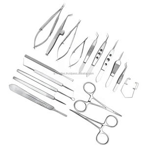 Juego de Instrumentos Oftálmicos de Primera Calidad A-1 VERITAS para Cirugía Manual de Cataratas, 17 Piezas |   Clip Hemolok Reutilizable para Uso Médico - Product Image 3