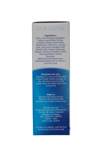 Glocutis S-LMS Nettoyant Visage Moussant 100ml Acide Lactique, Mandélique et Salicylique Contrôle de l'Acné Exfoliant Éclaircissant pH Équilibré Soin de la Peau - Product Image 2