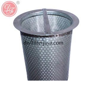 Panier filtrant en acier inoxydable pour pipeline, élément filtrant à grand débit pour liquides, cartouche filtrante à gaz 300 microns - Product Image 4