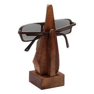 Modern High Quality Wooden <b>Spectacle</b> <b>Holder</b> with Solid Color Custom Shape Custom Logo <b>for</b> Other Table Decoration Accessories - Product Image 4