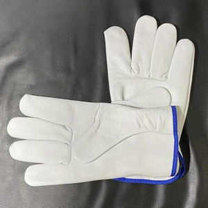 Gants de travail en cuir SW GROUP, résistants aux coupures, aux chocs, antidérapants, respirants, 12 oz, manchette renforcée, niveau 2 pour - Product Image 5