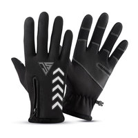 Gants de cyclisme tactiques pour hommes, en polyester, à doigts entiers, antidérapants, imperméables, compatibles avec les écrans tactiles, pour le sport de plein air, la remise en forme, la moto