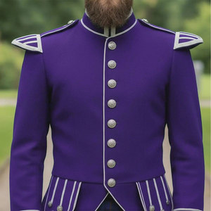 Veste Doublet Traditionnelle Fait Main pour Bagpipeur Écossais, Uniforme de Parade, Meilleures Ventes 2026 - Product Image 4