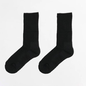 Calcetines Unisex de Algodón Peinado Transpirable de Punto Alto Sin Costuras con Diseño a Rayas en la Parte Inferior, Antideslizantes y Antibacterianos, para Jóvenes, Otoño - Product Image 4