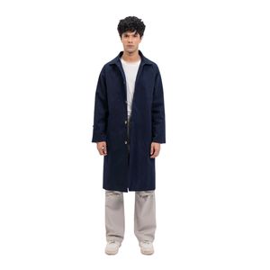 <b>Men's</b> Winter Trench Overcoat Eco-Friendly Breathable 100% Polyester <b>Long</b> Coat Clothing Warm <b>Jackets</b> For Outdoor <b>Men</b> Trench Coats - Product Image 2