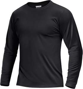 Rashguard uni de qualité à manches longues pour hommes, nouvelle arrivée, respirant et élégant - Product Image 1