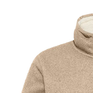 Veste en polaire épaisse imperméable et coupe-vent élégante de LAMA INDUSTRIES, avec rembourrage en duvet, col montant, style formel, vêtements d'extérieur pour l'hiver - Product Image 2