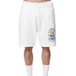 Pantalones cortos de playa de secado rápido con estampado de cintura elástica al por mayor, pantalones cortos personalizados para correr para hombre - Product Image 1