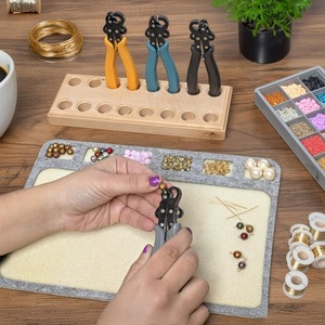 Pince à boucles One Step Looper originale – Créez et ajustez des boucles cohérentes de 1,5 mm pour la fabrication de bijoux |   Outil professionnel pour la pose de perles - Product Image 5