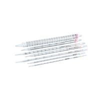 Pipettes sérologiques JET BIOFIL 25mL, Loog, Graduation 2/10mL, Rouge, Stériles